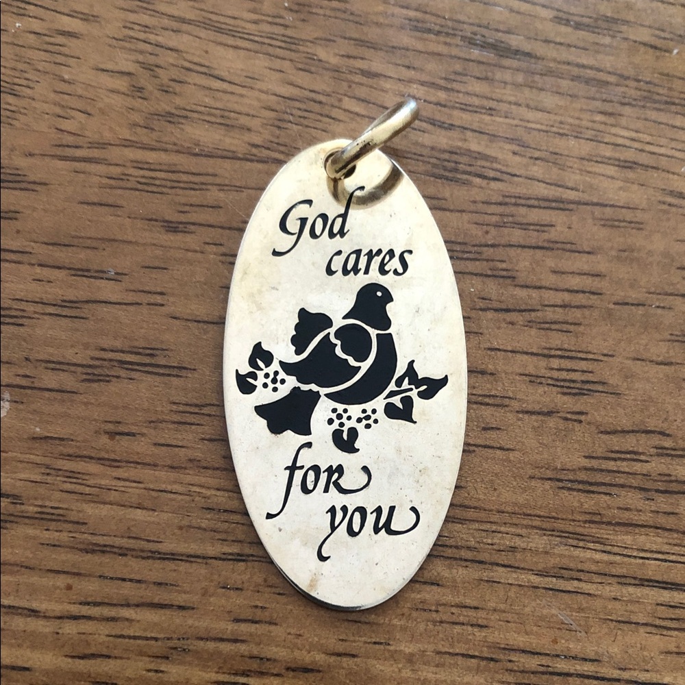 Northwestern Gold and Black Key Chain Holder